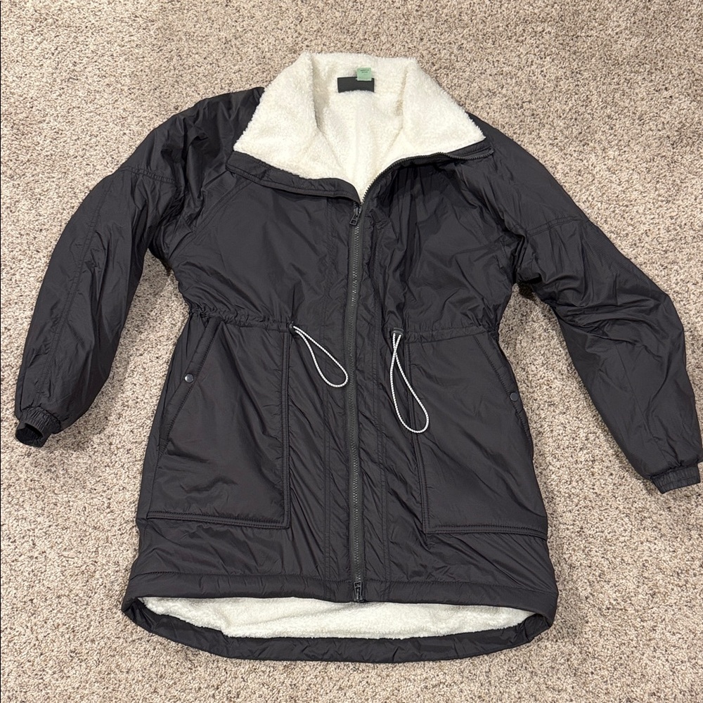 Saturday Sunday by Anthropologie Black Winter Jacket